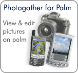 Photogather for Palm, an image viewer & editor on Palm